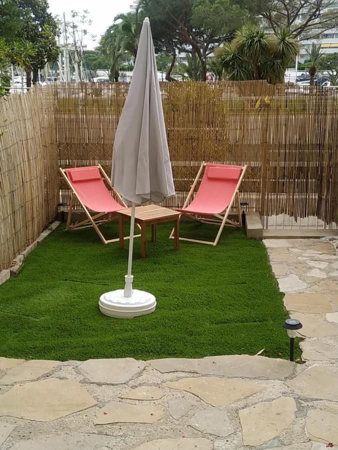 Studio Rez De Jardin Marina Baie Des Anges Villeneuve-Loubet Dış mekan fotoğraf